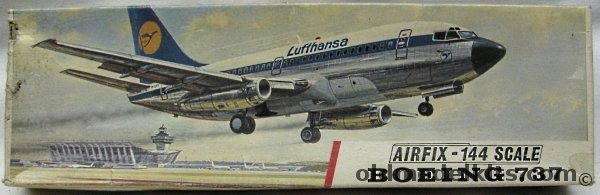 Airfix 1/144 Boeing 737 Lufthansa, SK505 plastic model kit